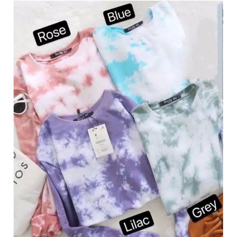 Cs TIE DYE LENGAN PANJANG L XL