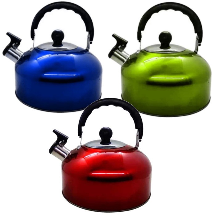 [ BISA COD ] TEKO SIUL 3 LITER KETTEL PLUIT AIR PANAS STAINLESS STEEL