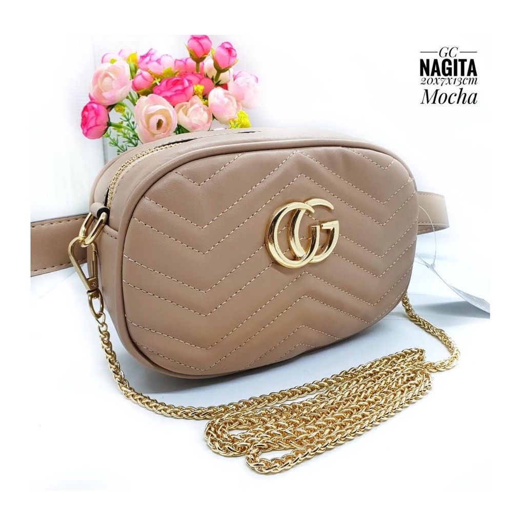 PROMO WaistBag Nagita Tas Wanita Tas Pinggang Waist Bag Wanita