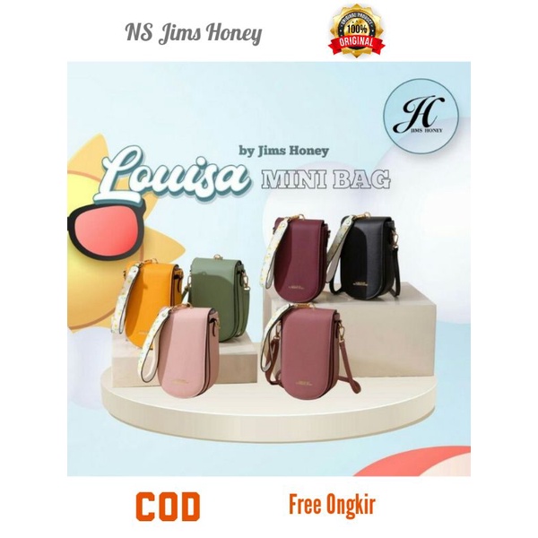 Promo Tas HP/ Louisa Mini Bag/Jims Honey/tas selempang/kulit