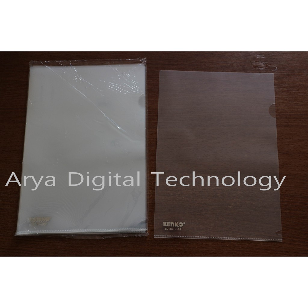 

Map L Kenko Dokumen Clear Sleeves 801HG A4 Plastik Transparan