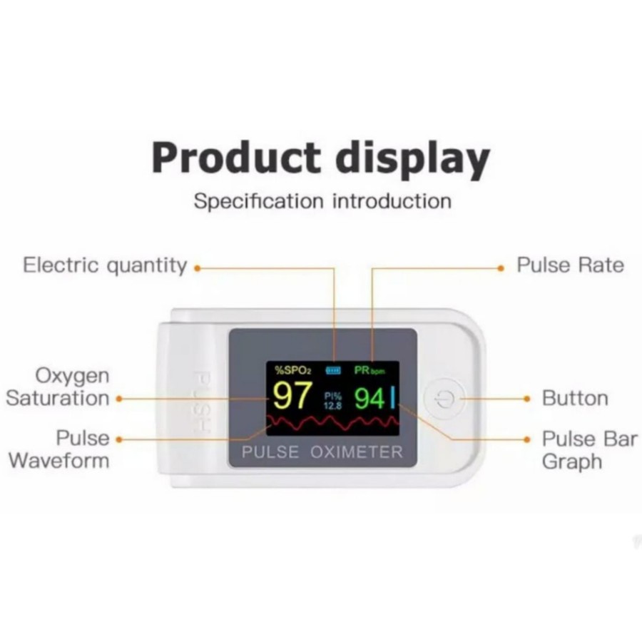 Oximeter pulse LK89 Oxymeter Oksimeter Fingertip Pulse SPO2 PRbpm LK89