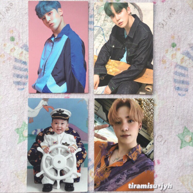 jeong yunho ateez photocard pc official [ illusion wave anniv baby mmt thanxx ]