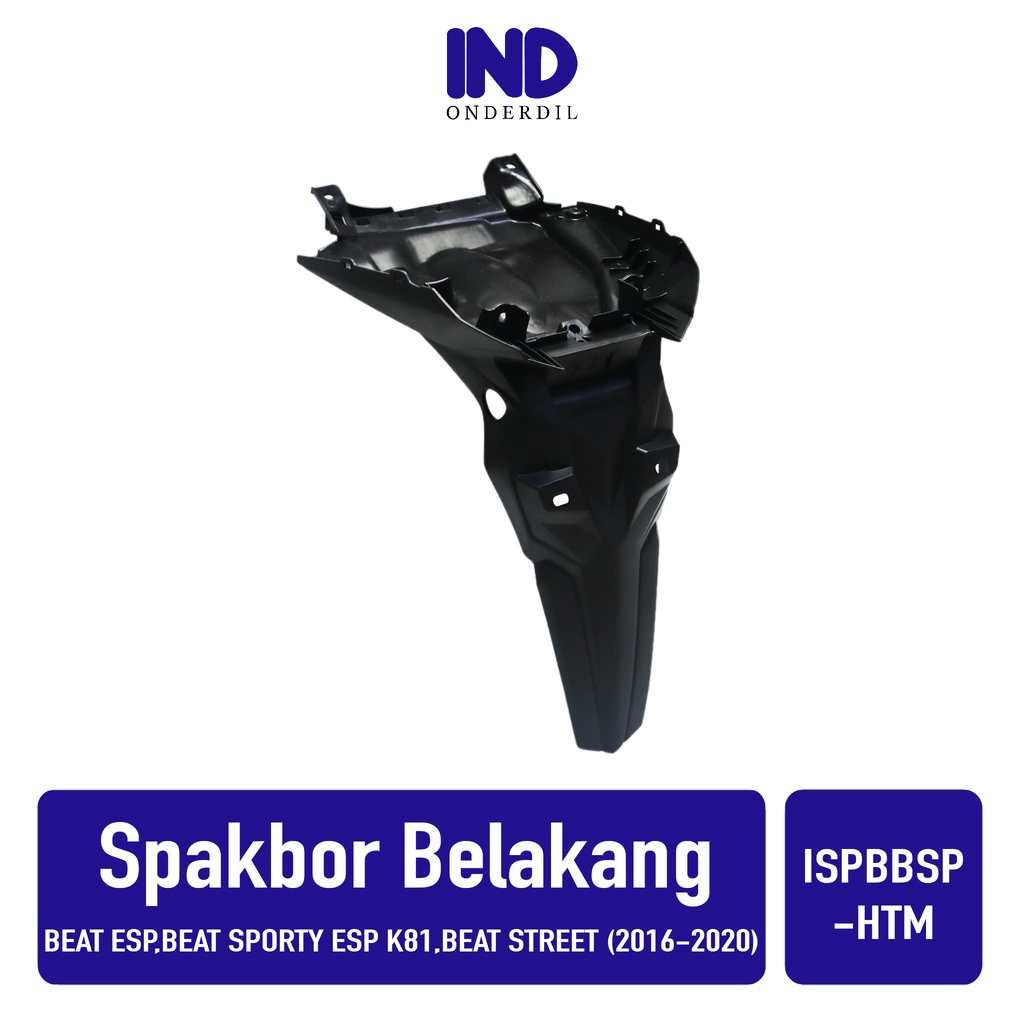 Spakbor-Spakboard-Slebor-Spak Bor-Board-Cecepet-Buntut Belakang Beat FI Esp-Street K81 2016-Sporty eSP K81-K25G 2016-2020