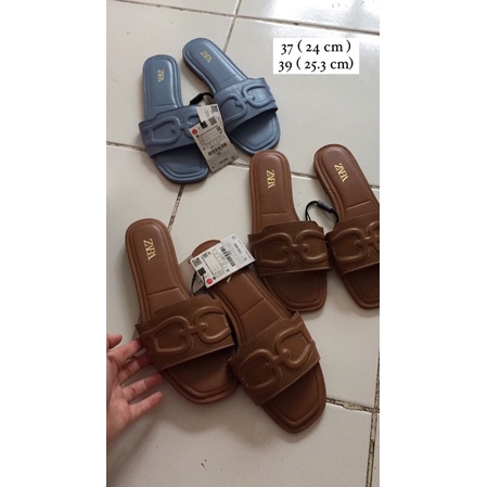 Zara sandal flat dupe H*rmes READY‼️