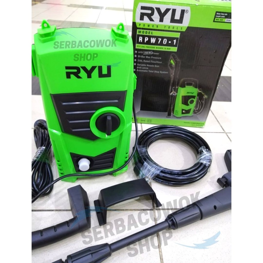 RYU Preasure Washer RPW70-1 Jet Cleaner Mesin Steam Kendaraan Termurah Berkualitas