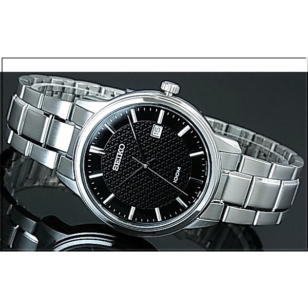 Seiko Ladies SUR747P1 Quartz Black Dial | Jam Wanita SUR747