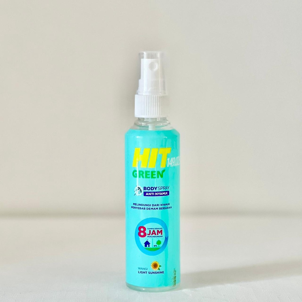 Hit Green Anti Nyamuk Body Spray 100ml