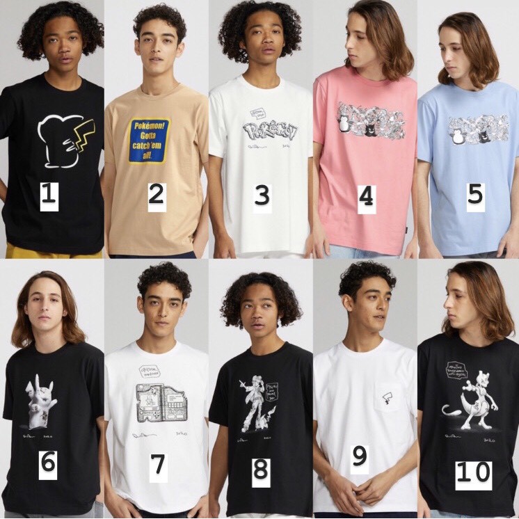Uniqlo x Pokemon x Daniel Arsham