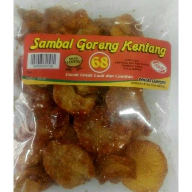 

Sambal Goreng Kentang 68 bungkusan 130gram