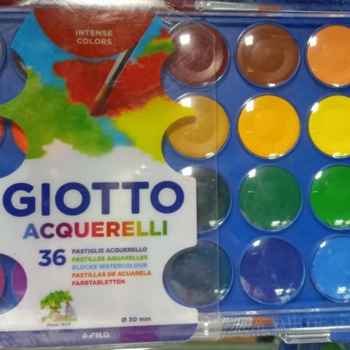 

Nikmati Giotto Acquerelli 36 Colors 30Mm / Water Color / Pastilles Acquerello Sale!!!