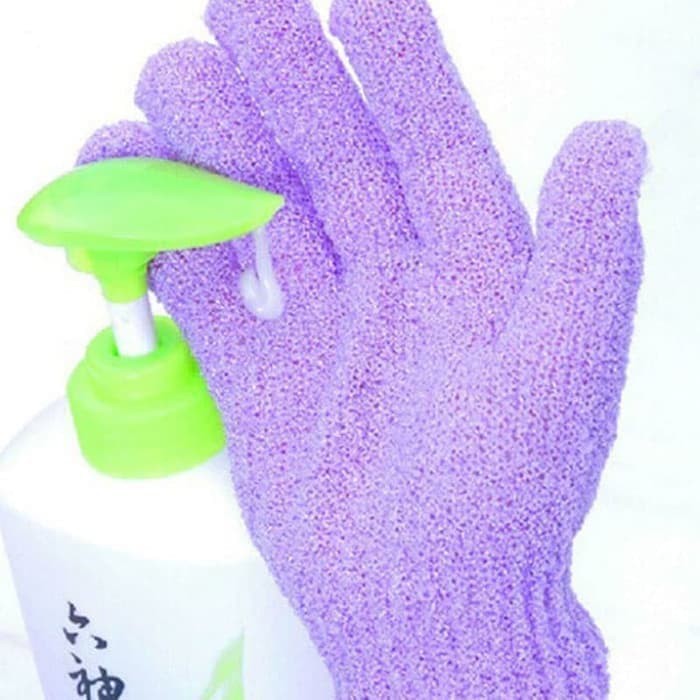 SARUNG TANGAN MANDI ANGKAT DAKI BODY SCRUBBER MASSAGE BATH GLOVE