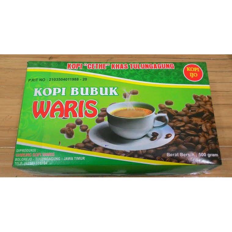 

KOPI WARIS KHAS TULUNGAGUNG