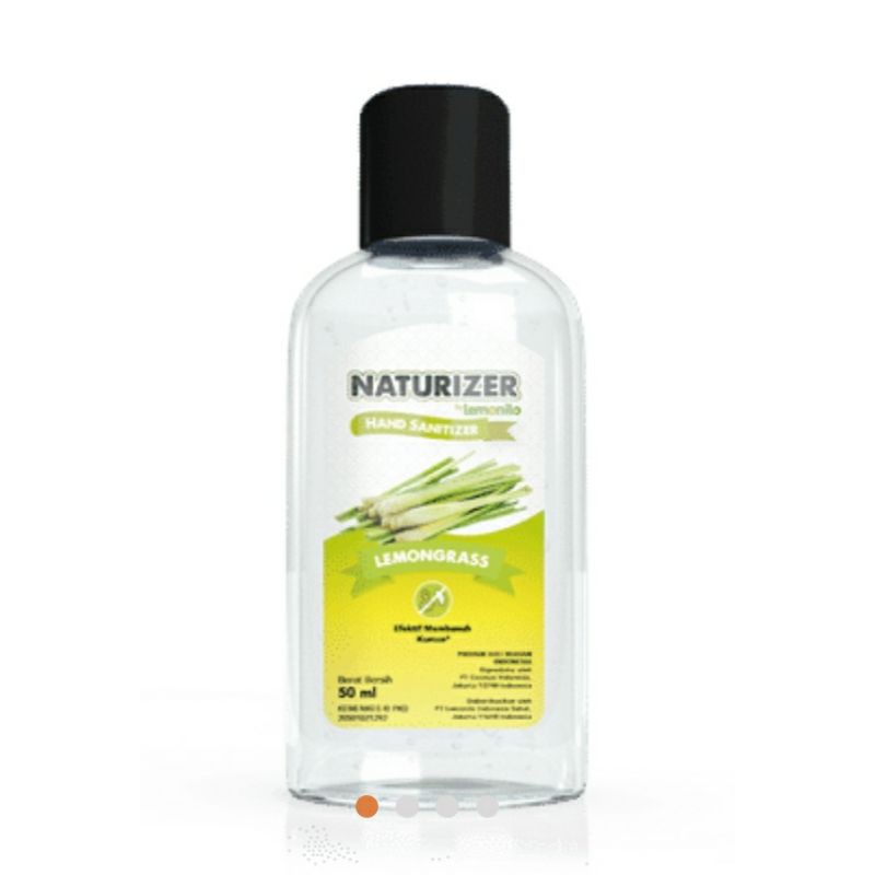 Lemonilo Hand Sanitizer Lemongrass Gel 50ml