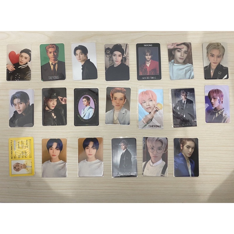 PHOTOCARD OFFICIAL NCT NCT127 TAEYONG SUPER M RESONANCE STICKER