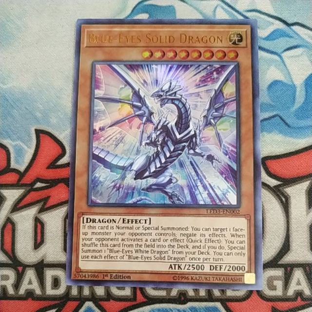 Blue Eyes Solid Dragon Deutsch