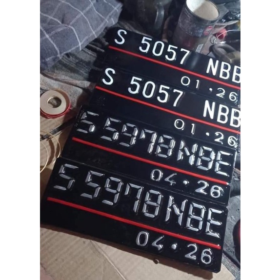 plat nomor baut tanam