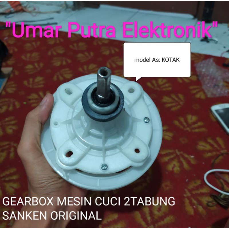 GEARBOX MESIN CUCI 2TABUNG SANKEN ORIGINAL