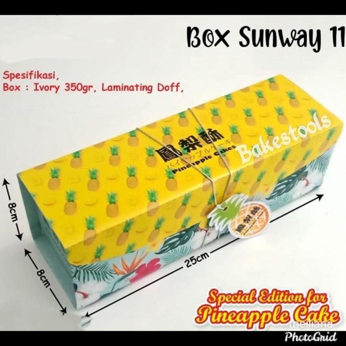 

><><><] Dus Nastar Taiwan Sunway 11, isi 10 pcs
