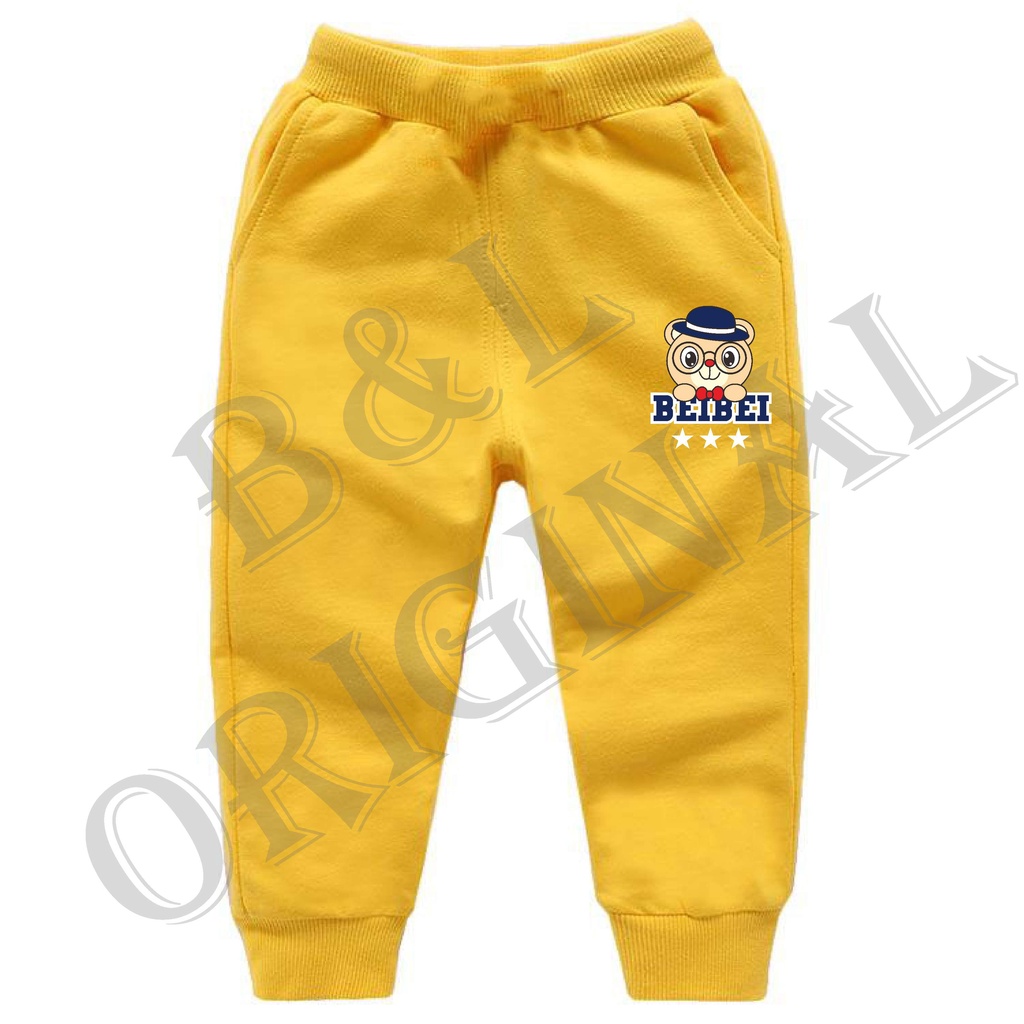 BS/COD/CELANA JOGGER BEI BEI ANAK ANAK 1-7 TAHUN//REALPIC//GOOD QUALITY