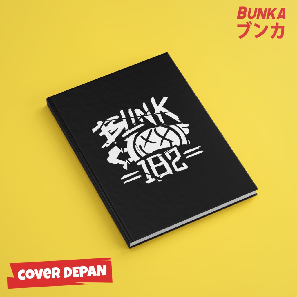 

Notebook Band Blink 182 Hardcover A5 Buku Tulis Catatan Notes Agenda Planner Jurnal