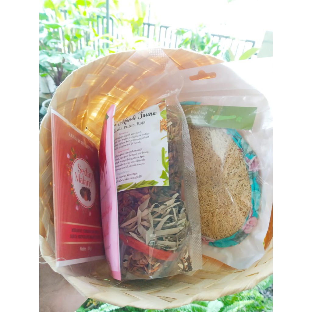 hampers lebaran ramadan gift box rustic