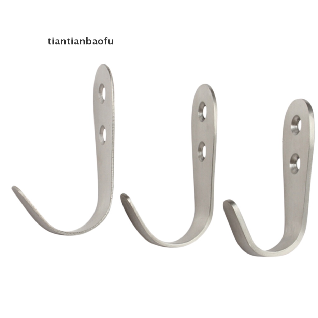 1 Pc Gantungan Baju Bahan Stainless Untuk Pintu Lemari Dapur Tas Ransel Wanita Bahan Kulit Pu Warna Polos  1pc Kait Pintu Bahan Stainless Steel