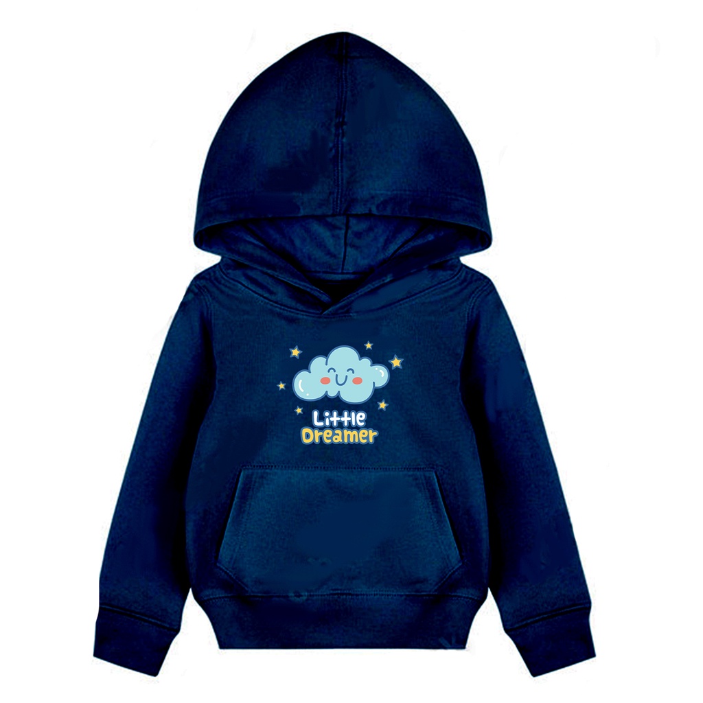 Hoodie Anak Little Dreamer Sweater Pakaian Fleece Anak M - XL