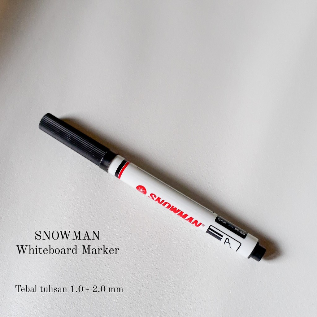 

Spidol Whiteboard Marker Snowman 820 | spidol wipe and clean