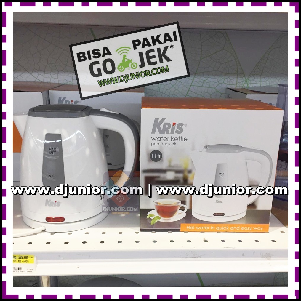 ACE KRIS - WATTLE KETTLE 1L / PEMANAS AIR 1 LITER / TEKO ELEKTRIK