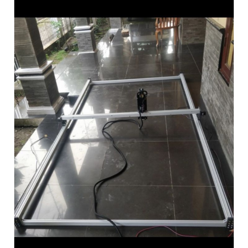 Cnc router frame 120x240 besar mesin cnc luas lengkap tinggal pakai