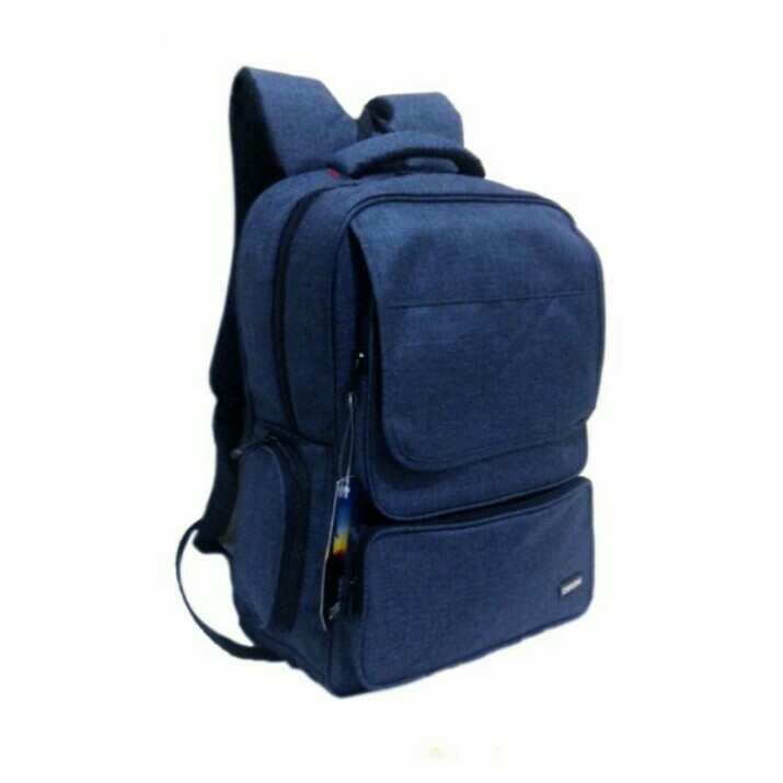 carboni ransel AA00026 tas laptop pria dan wanita tas punggung tas kerja dan sekolah original - biru