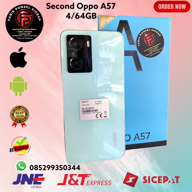 second Oppo a57 2022 4/64Gb