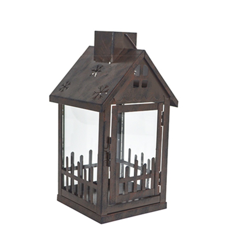 Holder Lilin Model Lentera Gantung Gaya Retro Eropa Untuk Dekorasi Meja Pernikahan