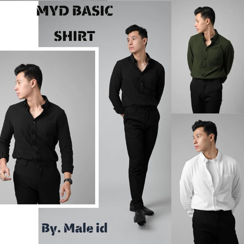 Male id MYD BASIC SHIRT