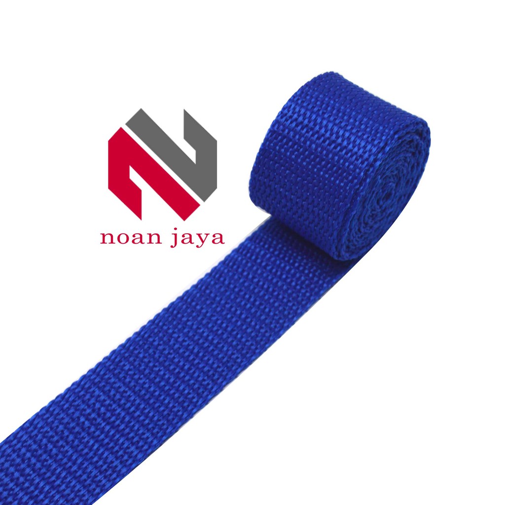 

TALI WEBBING TAS UKURAN 2.5 CM PER ROLL WB 25 CRM BIRU BENHUR