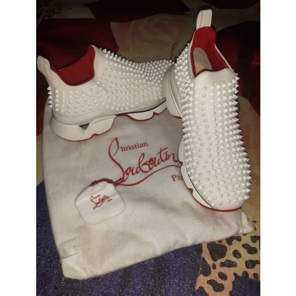 Christian Louboutin Spike Sock Shoes Authentic