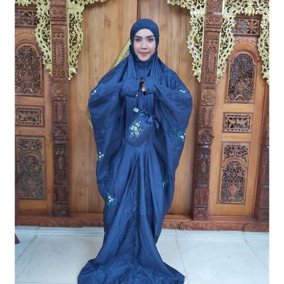 Mukena Dewasa Traveling Terusan Parasut LOUFIE