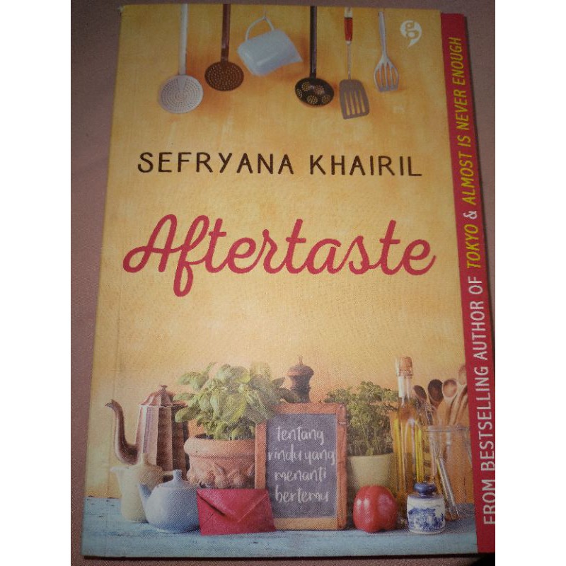 Novel preloved - Aftertaste Sefryana Khairil