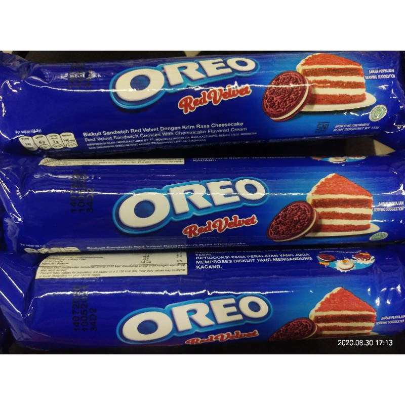 Jual Oreo red velvet 133 gr | Shopee Indonesia