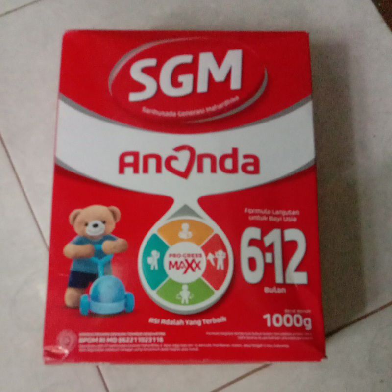 Susu SGM Ananda 6-12 Bulan