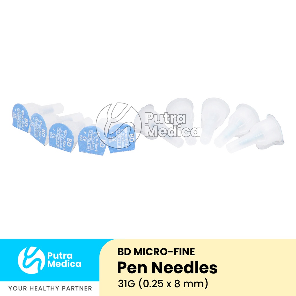 BD Micro-Fine Pen Needles 31Gx8mm - 5pcs / Insulin Diabetes Needle