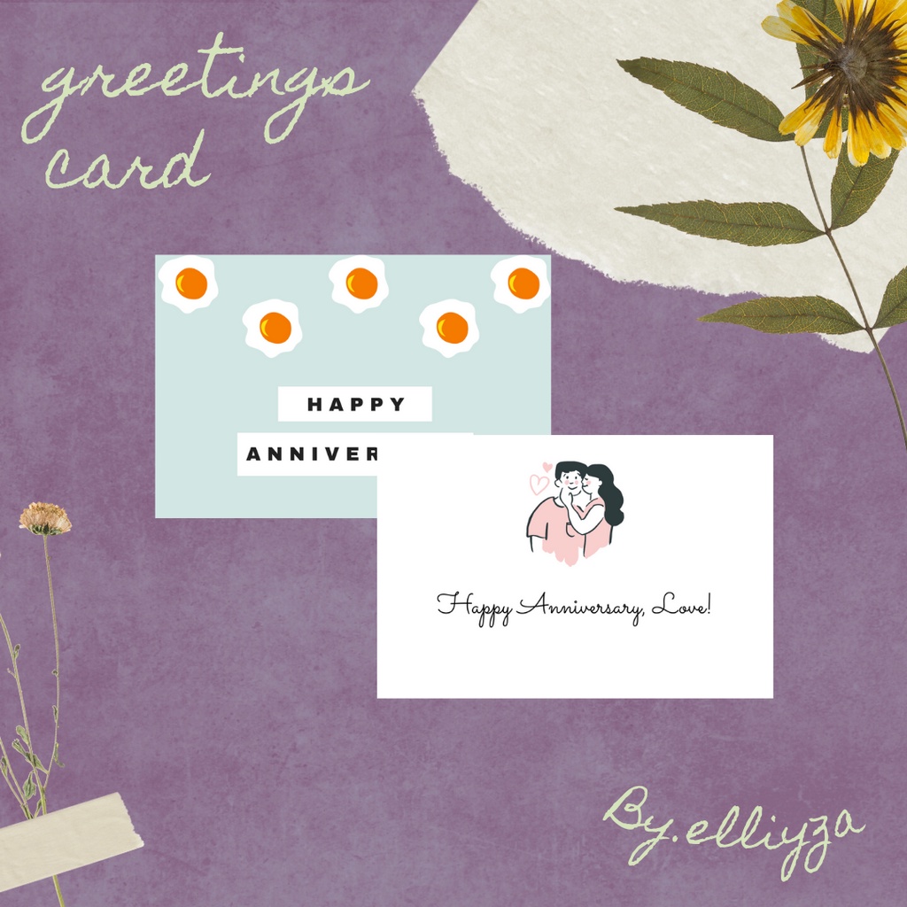 

Greeting Card 1 Sisi | Anniversary Birthday Graduation Baby