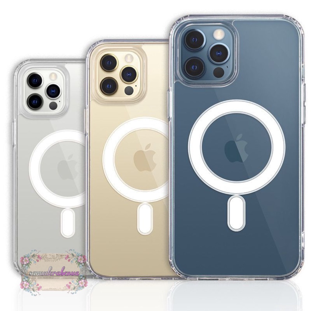 MAGSAFE CASE MAG SAFE IP MAGNET CLEAR HYBRID BUMPER CASING For Iphone X XS XR XS MAX 11 12 13 PRO MAX 14 PRO MAX PLUS 15 15 PRO 15 PRO MAX SB4341