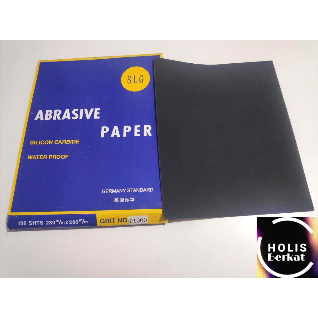 Amplas Duco / Waterproof Abrasive Paper SLG (#1000/ #2000) GERMANY