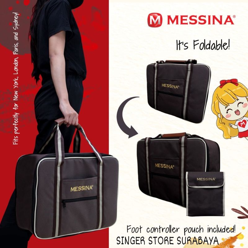 Tas mesin jahit Messina portable