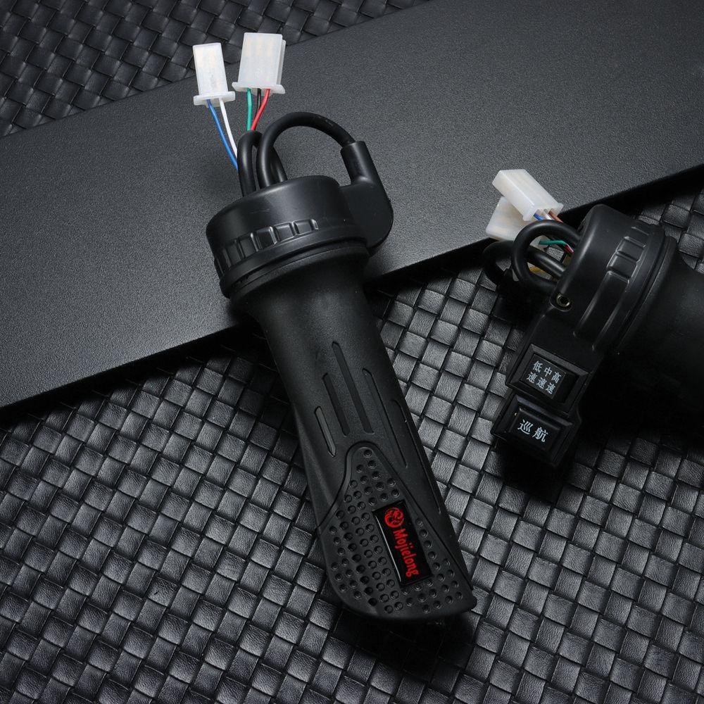 R-FLOWER Speed Stang Throttle Hitam Elektrik Twist Throttle Grip Sepedaan