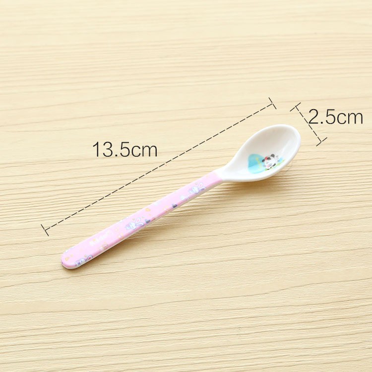 Grosir - H868 Sendok Makan Bayi / Sendok Mini Desain Kartun / Sendok Lucu Imut / Sendok Kecil