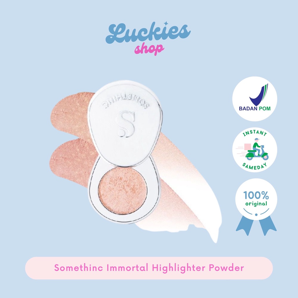 BPOM Somethinc Immortal Highlighter Powder Highlighter