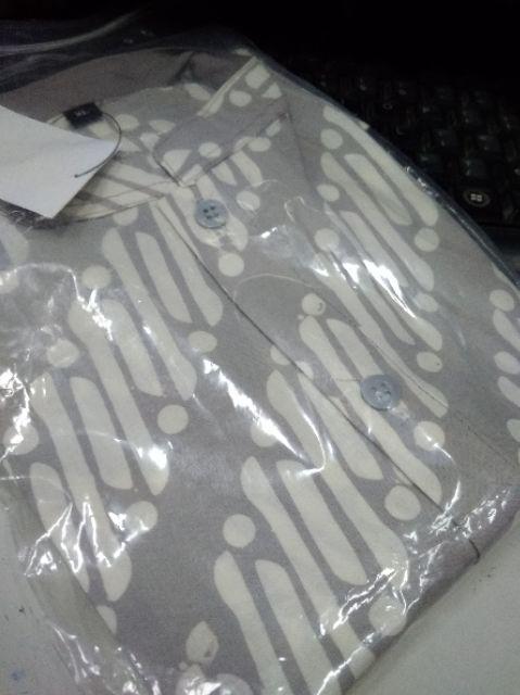 Kemeja Batik Anak Abu-abu Series